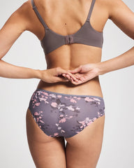 FLORAL DREAMS MINI GRAY - Cheeky Hipster Panty | Soma