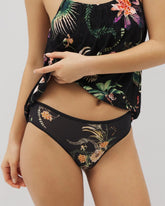 PARADISE PLUMES D M BLACK - Cheeky Hipster Panty | Soma
