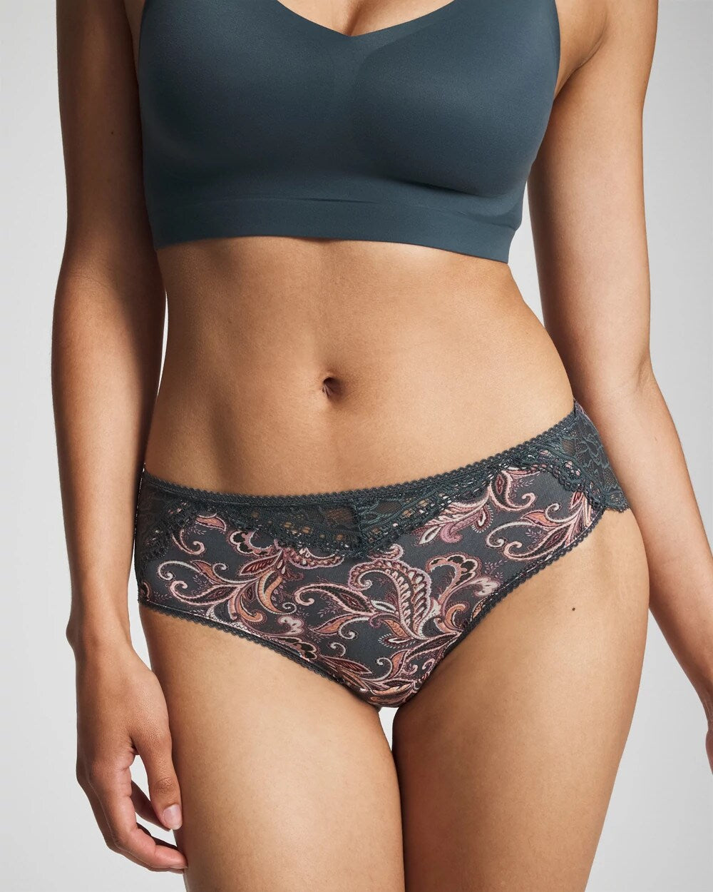 IMPERIAL PAISLEY M PET - Lace Hipster | Soma