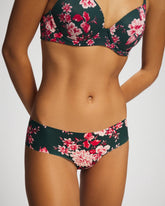 COTTAGE FLORAL MINI GREEN - Cheeky Hipster Panty | Soma
