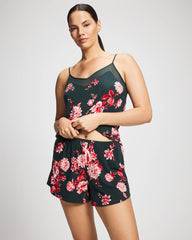 COTTAGE FLORAL GREEN - Pajama Short | Soma