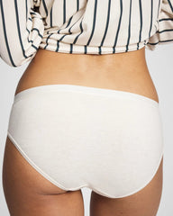 HEATHER ECRU - Cotton Hipster Panty | Soma