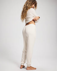 CHAMPAGNE DREAMS - Cozy Waffle Banded Pajama Bottom | Soma