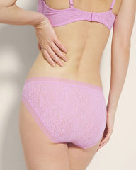 META MAUVE - Soma Hipster Panty with Stretch Lace | Soma