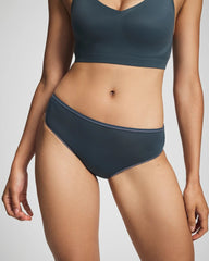 PETROL - Lace Back Hipster Panty | Soma