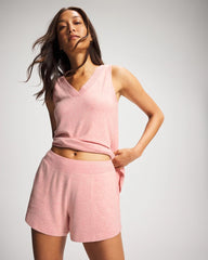 CAMEO PINK/DUSTY ROSE - CozyLuxe Pajama Short | Soma