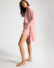 CAMEO PINK/DUSTY ROSE - CozyLuxe Pajama Short | Soma