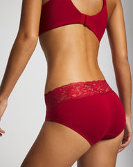 PAINT THE TWN W/ DTM FOIL - Embraceable Hipster Panty with Super Soft Signature Lace | Soma