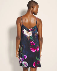 FLEUR EVER DRAMA NAVY - Chemise with Piping | Soma