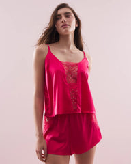 PERFECT PINK - Silk Pajama Cami | Soma
