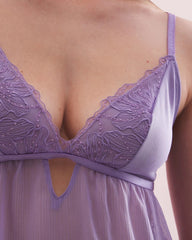 JACARANDA - Crinkle Chiffon Mesh Pajama Cami | Soma