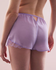 JACARANDA - Crinkle Chiffon Tap Pajama Short | Soma