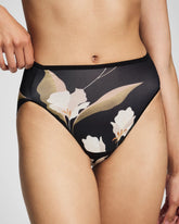 MYSTIC BLOOMS MINI BLACK - Edge High-Leg Panty | Soma