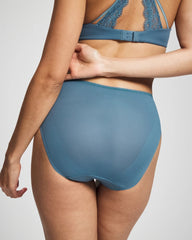 TAPESTRY - Edge High-Leg Panty with Lace | Soma