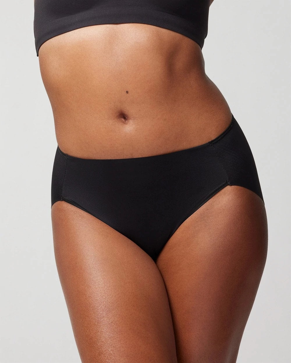 BLACK - High-Leg Brief Panty | Soma