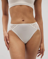 IVORY - High-Leg Panty with Enchanting Lace | Soma