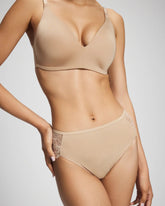 WARM AMBER - Lace Back High-Leg Panty | Soma