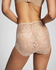 WARM AMBER - Lace Back High-Leg Panty | Soma