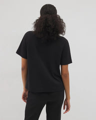 BLACK - Short-Sleeve Pocket Pajama Tee | Soma