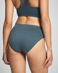 PETROL - Seamless Rib High-Leg Panty | Soma