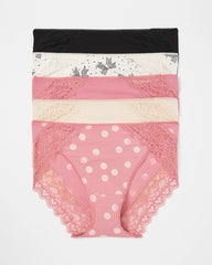 THATS A WRAP MULTI PACK - Lace High-Leg 5 Pack | Soma
