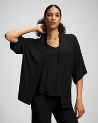 BLACK - Pajama Cardi | Soma