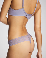 LAVENDER CLOUD - Thong Panty with Enchanting Lace | Soma