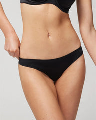 BLACK - Soft Stretch Thong Panty | Soma