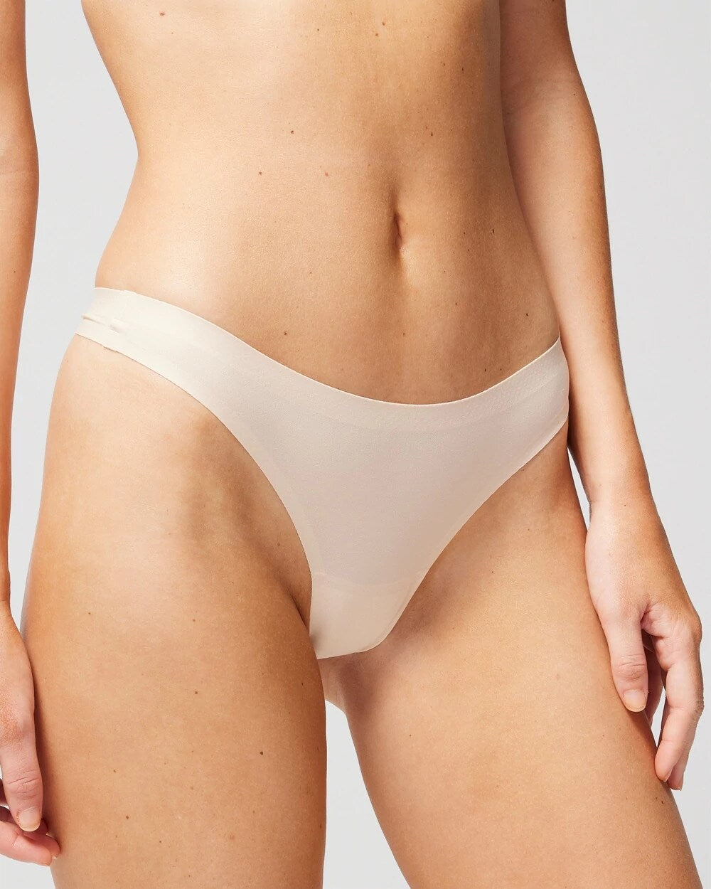 PALE SAND - Soft Stretch Thong Panty | Soma