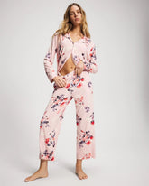 FLORAL DREAMS PINK BLUSH - Ankle Pajama Pants | Soma
