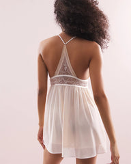 IVORY - Soma's Sexiest Mesh and Lace Chemise | Soma