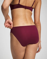 VELVET PLUM - Edge Bikini Panty with Lace | Soma