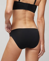 BLACK - Bikini Panty with Lace | Soma