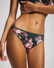 COTTAGE FLORAL MINI GREEN - Edge Bikini Panty | Soma