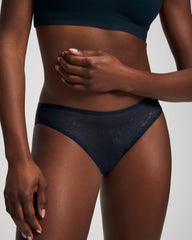 NIGHTFALL NAVY - All-Over Lace Bikini | Soma