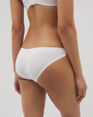 OPTIC WHITE - Bikini Panty with Lace | Soma