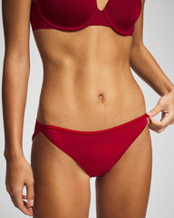 PAINT THE TOWN RED - Lace Back Bikini Panty | Soma