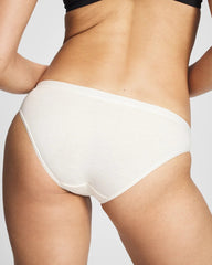 HEATHER ECRU - Cotton Bikini Panty | Soma