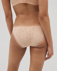 PEACH PARFAIT - Soma Bikini Panty with Stretch Lace | Soma