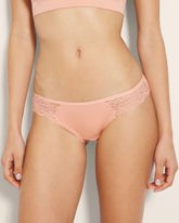 PEACH CLAY - Bikini Panty with Enchanting Lace | Soma