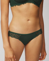 LUSH EMERALD - Bikini Panty with Enchanting Lace | Soma