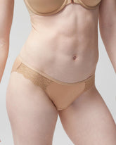 WARM AMBER - Bikini Panty with Enchanting Lace | Soma