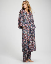 PETAL MOSAIC PETROL - Long Robe | Soma