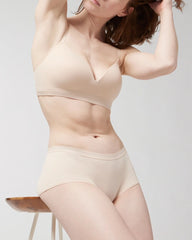 PALE SAND - Cotton Boyshort Panty | Soma