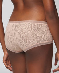 HUSH - Soma Boyshort Panty with Stretch Lace | Soma