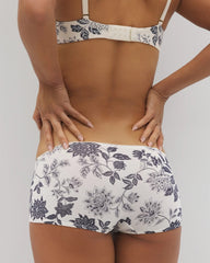 MEANDERING GARDEN M CHAM - Lace Boyshort Panty | Soma