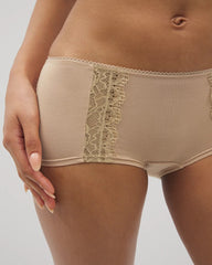 WARM AMBER - Lace Boyshort Panty | Soma