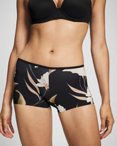 MYSTIC BLOOMS MINI BLACK - Edge Boyshort Panty | Soma