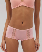 PALOMA GLOW - Boyshort Panty with Enchanting Lace | Soma