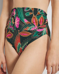 PARROT-ISE LUSH EMERALD - Covertible Bikini Bottom | Soma